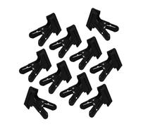NUOBESTY 10piezas Pinzas Resistentes para Fondos Fotográficos Abrazaderas Metálicas De Alta Resistencia Resorte y Antideslizante para Soportes De Fondo