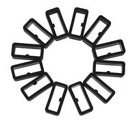 NUOBESTY 12 Piezas Anillos De Silicona Para Presillas Accesorios Para Relojes y Retenedores Para Correas De Reloj