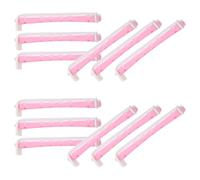 NUOBESTY 12 Piezas Rulos Cabello para Mujeres, Varilla para Rizar el Cabello Portátil y Resistente, Material Pp Diseño Delicado, Adecuado para Uso en Casa y Viajes