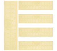 NUOBESTY 120 Piezas Adhesivo Transparente de Doble Cara para Figuras de Acción Putties Reutilizables para Fijar Muñecos y Decoraciones Almohadillas Adhesivas para Manualidades y Globos