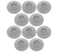 NUOBESTY 12piezas Almohadillas Lavadora Unidades Antideslizantes Amortiguación para Lavadora y Secadora Pedestal
