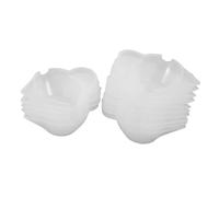 NUOBESTY 15 Piezas Moldes de Silicona para Dosificador de Resina Tazas Medidoras Reutilizables para y Modular Color Herramientas para Manualidades Diy