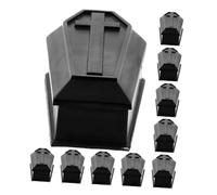 NUOBESTY 16 piezas Mini Coffin Boxes para Decoración de Halloween de Almacenamiento de Dulces Accesorios de Fiesta y Juguetes de Broma Diseño Realista para Celebraciones Espeluznantes