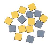 NUOBESTY 16piezas Almohadillas Antideslizantes Autoadhesivas Deslizadores para Muebles Protectores De Suelo