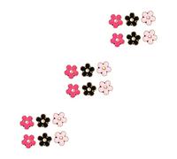 NUOBESTY 18piezas Clip Decorativo De Flores Para Ventilación De Coche De Adorno Para Aromatizar y Embellecer El Interior Del Automóvil Accesorio Resistente y Duradero