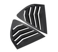 NUOBESTY 1par Louvers Laterales para Ventanas Traseras de Coche Cubierta de Ventilación Abs Resistente y Flexible Compatible con Mondeo Diseño Estilizado y Duradero para Decoración
