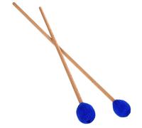 NUOBESTY 1par Mazas de Marimba de Hilo para Percusión con Mango de Arce Accesorio Resistente para Xilófono Glockenspiel Instrumentos de Teclado