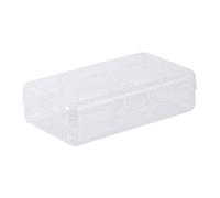 NUOBESTY 1pieza Caja De Lápices Transparente Multifuncional De Plástico para Estudiantes Organizador De Material Escolar Almacenamiento Práctico y Resistente para Lápices Bolígraphos