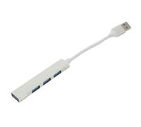NUOBESTY 1Pieza Hub USB De Aleación De Aluminio Divisor USB Portable para Oficina y Laptop Centro De Rápida