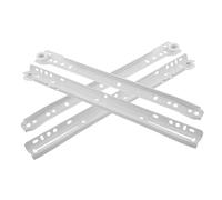 NUOBESTY 2 Juegos Guías Deslizantes para Teclado Rieles de Cajón para Escritorio Instalación Diseño Estructural Robusto para Muebles y Gabinetes