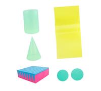 NUOBESTY 2 Juegos Material Didáctico para Derivación de Fórmulas Volumen Cilindro y Cono Kit y Práctico para Enseñanza Matemáticas