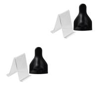 NUOBESTY 2 Juegos modelo de nariz de silicona peana monitor piercing nariz nose piercing pircing nariz nasal alicates de punta curva del cuerpo flexible nariz falsa flexible Acrílico