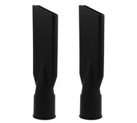 NUOBESTY 2 piezas Boquilla Plana para Aspiradora Accesorio de Cepillo para Grietas Cabezal Extractor de Polvo Ergonómico y Ligero Compatible con Múltiples Modelos Fácil Instalación y
