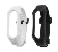 NUOBESTY 2 Piezas Correa de Reloj Decorativa para Mi Smart Band Banda de Pulsera de Cambiar Diseño y Duradero