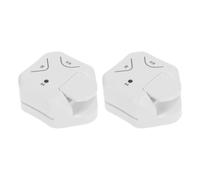 NUOBESTY 2 Piezas Cortadora de Esquinas Redondeadas para Scrapbooking y Oficina, Herramienta de Plástico con Perforación de Agujeros y Radios R5mm, R10mm y 4mm para Journal y Tarjetas