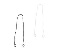 NUOBESTY 2 Piezas Cuerda Antipérdida para Auriculares de Compatible Duradera para Evitar Pérdidas Actividades Color