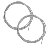 NUOBESTY 2 Piezas Cuerda para Aros de Baloncesto de Acero para Fijación Segura, Resistente para Redes de Aro en Interiores y Exteriores, Accesorio Esencial para Canastas