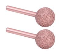 NUOBESTY 2 Piezas de Cabezal de Pulidora Abrasiva para Reparación de Neumáticos, Herramienta de Aleación de Tungsteno Varilla para Rectificadora de Vehículos, Accesorio Resistente