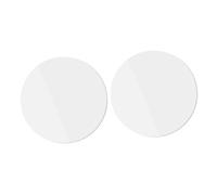 NUOBESTY 2 Piezas Espejo Acrílico Redondo para Fotografía Prop Accesorios Decorativos para Productos para Cosméticos Joyería y Flores Compacto y Portátil