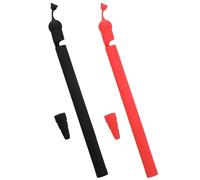 NUOBESTY 2 Piezas Estuche de Silicona para bolígrafos Dibujos Animados Primero Accesorios Frío Casos Manga de lápiz para Manga lápiz Anti-perdida portalápices anticaída Gel de sílice