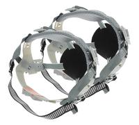 NUOBESTY 2 Piezas Forro contra Inserción Casco de de Seguridad Botones de Plástico, Mejor Ventilación y Protección Efectiva Golpes en Ambientes de Alta Temperatura