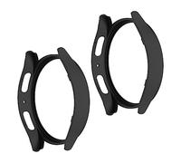 NUOBESTY 2 Piezas Funda Protectora de Reloj Inteligente para Carcasa Flexible Antarañazos Diseño Hollow out Protección Duradera y Instalación