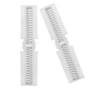 NUOBESTY 2 Piezas Guía para Armarios y Fácil Instalación y Puertas Corredizas de Resorte con Riel Resistente para Puerta Plegable