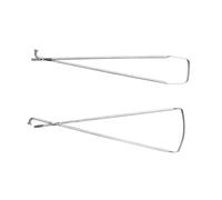 NUOBESTY 2 Piezas Herramientas para Multifuncionales con Mango Ergonómico Cuchillas Afiladas para Esculpir Recortar y Alisar Arcilla para Artistas y la Alfarería