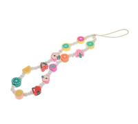 NUOBESTY 2 Piezas Lanyard de Abalorios para Teléfono Correa Antipérdida para Móvil Único y Elegante