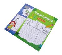 NUOBESTY 2 Piezas Libro de de Inglés Actividades de Aprendizaje para Preescolar Desarrollo de Habilidades para Educación Temprana Azul y Verde