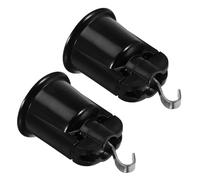 NUOBESTY 2 Piezas Light Socket With Hanging Hook Heat Resistant Lamp Holder For Christmas Tree Decorations Easy Installation Compatible With Various Bulbs Indoor Holiday Lighting Fixture