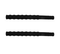 NUOBESTY 2 Piezas Mango para Bastón de Senderismo Negro Esponja 23x2.2 Cm, Accesorio para Bastones de Trekking Que Previene Lesiones de Muñeca y Fácil de Instalar