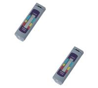 NUOBESTY 2 Piezas Probador Digital de Baterías Comprobador de Capacidad para Aa Aaa con Pantalla LCD y Medidor de Herramienta Ligera y Portátil para Baterías y Recargables
