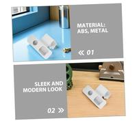 NUOBESTY 2 Piezas Soporte de Timbre Sin Taladro Compatible con Blink Montaje Antirrobo para Videoportero Soporte Compacto para Puertas Hogar y