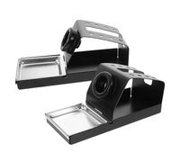 NUOBESTY 2 Piezas Soporte para Soldador de Metal Resistente al Organizador Portátil de Herramientas de Soldadura para de Trabajo y Proyectos de Soldadura