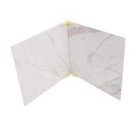 NUOBESTY 2 Piezas Tableros de Fotografía para Reutilizables y Resistentes Mármol para Fotografía de Comida y Cosméticos