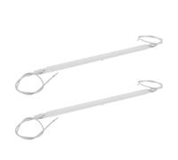NUOBESTY 2 Piezas Tubo Calefactor Cerámico de Cuarzo, Varilla Infrarroja de 26cm, Blanco, para Estufa Eléctrica y Calentador Portátil, Calor Instantáneo, Fácil Instalación, para Salón