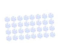 NUOBESTY 2 Series Ventosas Dobles Transparentes De Vidrio Almohadillas Antideslizantes Superficies Mármol Fijación Estable Y Duradera 20 Piezas*2