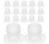 NUOBESTY 20 Bebederos para Abejas Sistema de Goteo Preciso Alimentador Transparente para Colmenas Estándar Suministros Portátiles para Apicultura y Riego Natural de Abejas en Jardín