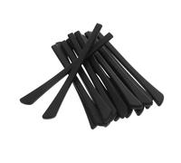 NUOBESTY 20 Funda Antideslizante Para Gafas Retenedor De Manga De Gafas Puntas De De Anteojos De Silicona Para Almohadillas De La Oreja Gel De Sílice Negro