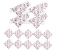 NUOBESTY 20 Hojas Papel De Regalo Papel De Embalaje De Caja De Regalo Papel De Embalaje De Impresión Hoja De Regalo Materiales De Decorar Rojo 57c Ramo Suministros De Embalaje