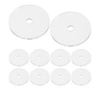 NUOBESTY 20 Llaveros de Mini Álbum Forma de Disco de Vinilo de Plástico, Accesorios Retro para Decorar Mochilas y Llaveros Diseño Creativo y Versátil