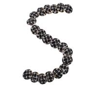 NUOBESTY 20 Piezas Botones Redondos Negros para Coser de Accesorios Diy para Abrigos Suéteres y Perfectos para Proyectos de Manualidades y Bricolaje