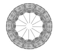 NUOBESTY 20 piezas Caja Fertilizante para Bonsái y Orquídeas Cestas de Acero Inoxidable para Liberación Precisa de Nutrientes Accesorio de Jardinería para Plantas Maceta Control Fácil