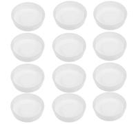 NUOBESTY 20 Tapones Redondos de Plástico Blanco para Tubos de Cartón Kraft de 40 MM Tapas Protectoras para Envío Pack de 20 Unidades Resistentes y Prácticos para Transporte Seguro