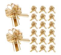 NUOBESTY 20 Unidades Lazo Decorativo para Envolver Regalos y Adornar Eventos Especiales con Diseño de Moño para Boda y Fiesta