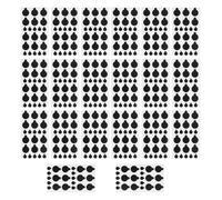 NUOBESTY 20 Unidades Pegatina Autoadhesiva para Privacidad de Cámaras en Smartphones y Laptops, Material PVC Blackout Negro Que Bloquea Luces LED para Trabajo Remoto y Escuela