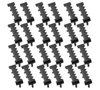 NUOBESTY 200 Piezas Ganchos para Colgar Cuadros con Clavos Resistentes Herrajes para Marcos de Fotos y Obras de Arte Soporte Estable para Decoración de Pared Negra