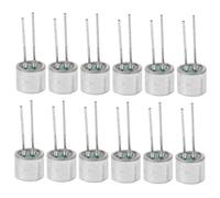 NUOBESTY 20piezas Cápsula De Micrófono De Alta Sensibilidad Pastilla De Micrófono De Condensador Electret Cilíndrica Para Uso Dispositivos Electrónicos