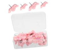 NUOBESTY 20piezas Chinchetas De Corcho Flores Rosas Decorativas para Paredes Anuncios y